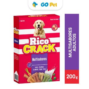 Ricocrack Multisabores Adulto Todas las Razas Cj. 200 g