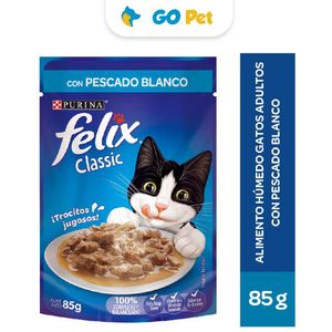 Felix Sensaciones Pescado Blanco en Salsa 85 gr