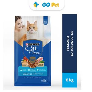 Cat Chow Adultos Pescado 8 Kg