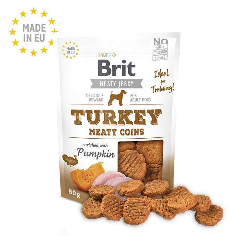 Brit-Jerky-Meaty-Coins-Pavo-80-gr