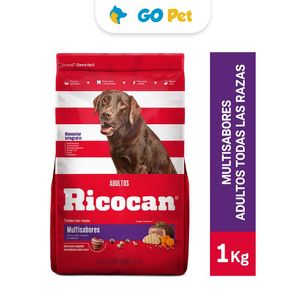 Ricocan Adulto Multisabores Todas las Razas 1 Kg