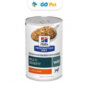 Hills PD Canine w/d 369 g - Digestive, Weight, Glucose Management - Manejo de Glucosa, Digestivo y Peso