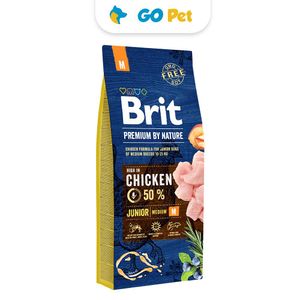 Brit Premium by Nature Junior Medium 15 Kg