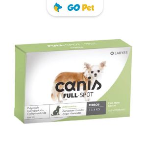 Canis Full Spot Perros 1 a 4 kg - Antipulgas y Antiparasitario - Vencimiento 30.11.2024