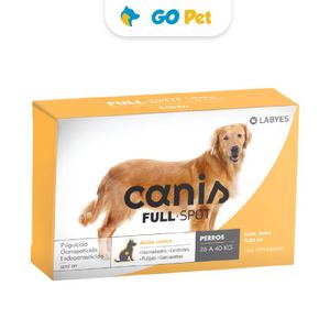 Canis Full Spot Perros 26 a 40 kg - Antipulgas y Antiparasitario