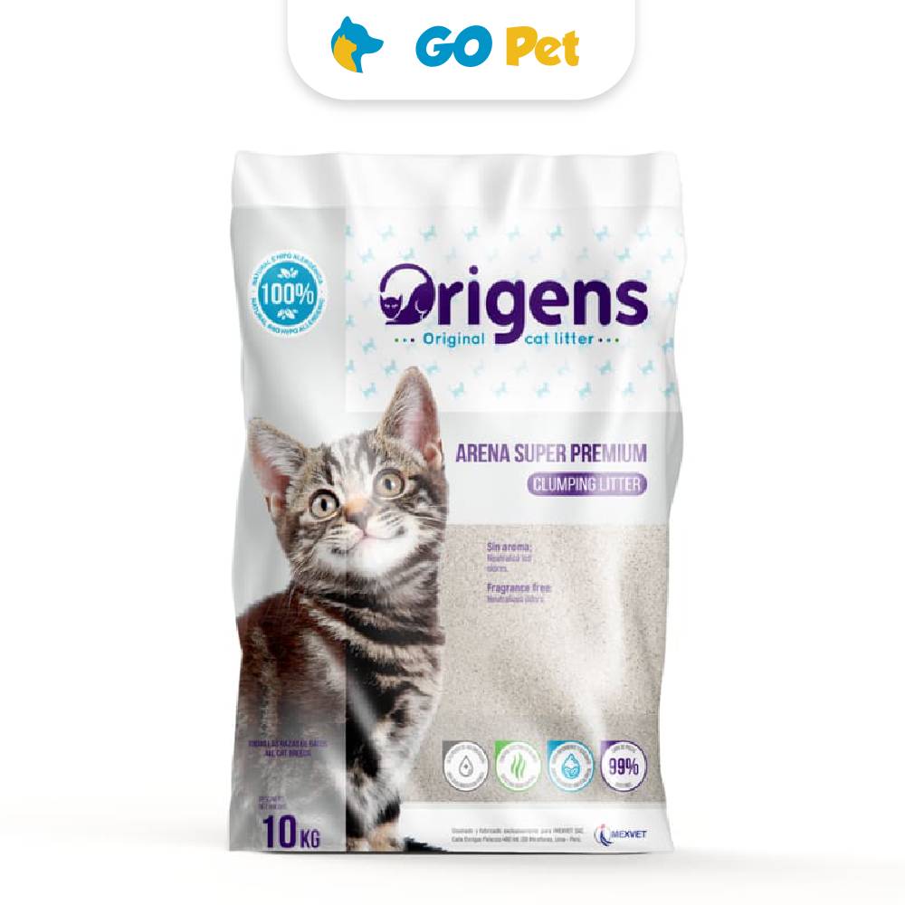 Origens Arena Super Premium para gatos sin aroma 10 Kg - Tienda Go Pet  Online