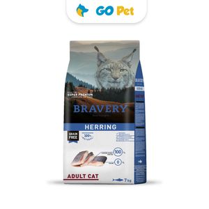 Bravery Herring Adult Cat 7 kg - Arenque Gato Adulto