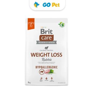 Brit Care Weight Loss Rabbit & Rice 3 Kg - Pérdida de peso - Conejo y Arroz