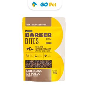 Barker Bites Snacks Deshidratados de Mollejas de Pollo 100 gr
