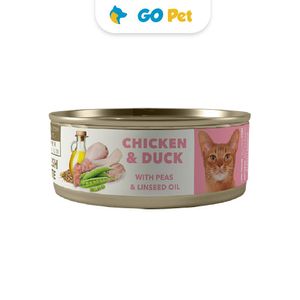 Amity Chicken and Duck Adult Cat Wet Food 80 Gr - Gato Adulto - Pato - Vencimiento 30.06.2024