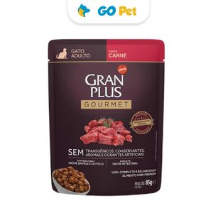 Gran Plus Sobre Gato Adulto Carne 85 Gr