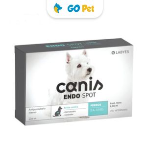 Canis Endo Spot Perros 5 a 10 kg - Antiparasitario para Perros