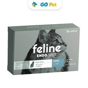 Feline Endo Spot Pipeta para Gato más de 5 Kg - Antiparasitario para Gatos