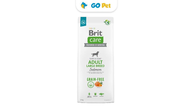 Brit care adult large breed outlet salmon