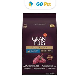 Gran Plus Gourmet Gato Adulto Castrado Cordero & Arroz 10 Kg