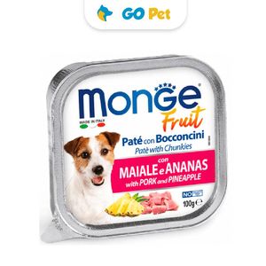 Monge Fruit Cerdo y Piña 100 g