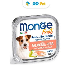 Monge Fruit Salmon y Pera 100 g