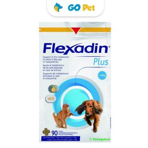 Vetoquinol Flexadin Plus Perros Pequeños y Gatos < 10 Kg x 90 und
