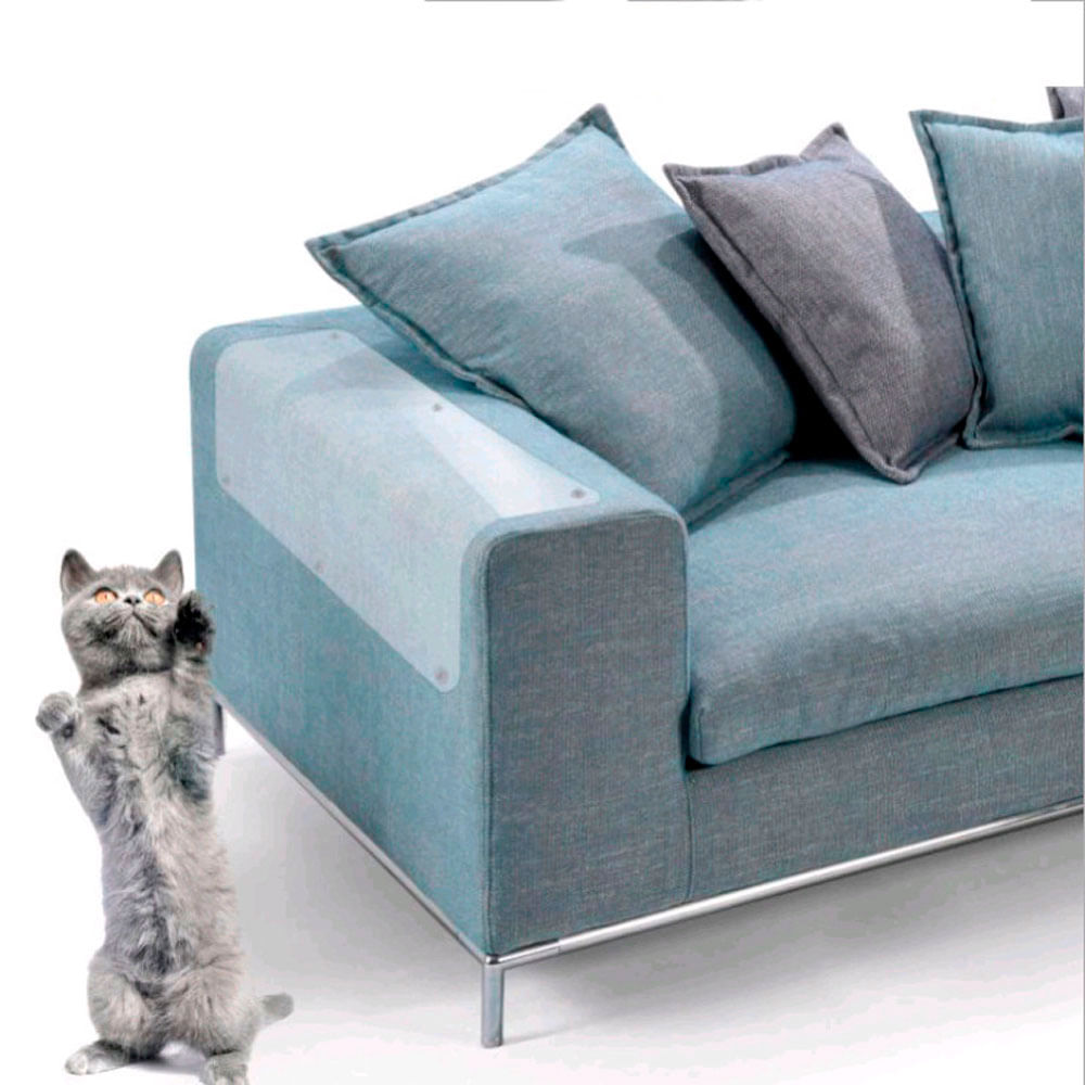  10 protectores de muebles para gatos, transparentes