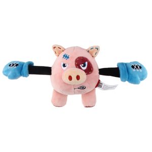 Ludipek Gigwi Rock Zoo King Boxer Pig con Squeaker