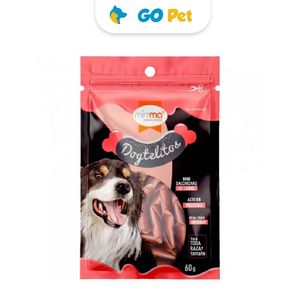 Mimma Dogtelitos x 60 Gr - Mini Salchichas de Carne para Perros - Vencimiento 28.06.2025
