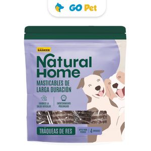 Natural Home Masticables Traquea de Res x 4 Und