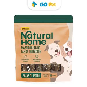 Natural Home Masticables Patas de Pollo x 10 Und