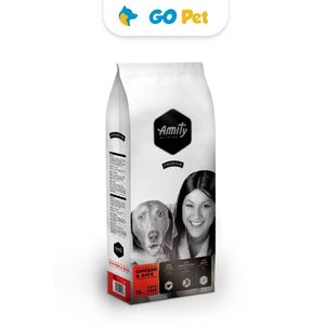 Amity Premium Chicken & Rice 15 Kg - Adulto Todas las Razas - Pollo