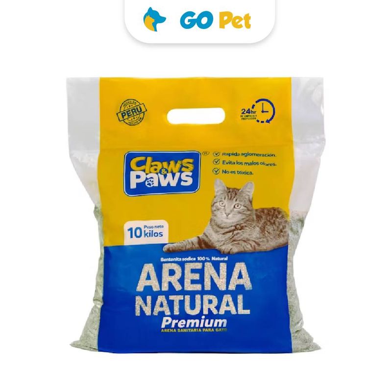 Claws-Paws-arena-para-gato-natural
