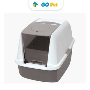 Cat It Litera para Gato Gris (Airsift) - 39 cm x 46.5 cm x 57 cm
