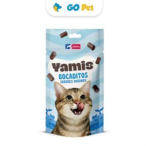 Yamis Gato Bocaditos Sabor Marino x 60 Gr