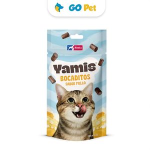 Yamis Gato Bocaditos Sabor Pollo x 60 Gr