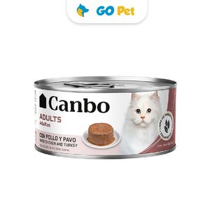 Canbo Cat Pate Adulto Pollo y Pavo 85 Gr