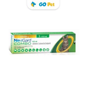 Nexgard Combo Gato 2.5 Kg a 7.5kg x 1 Pipeta