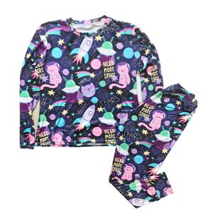 Khurmi Pijama Invierno Gato Espacial Damas