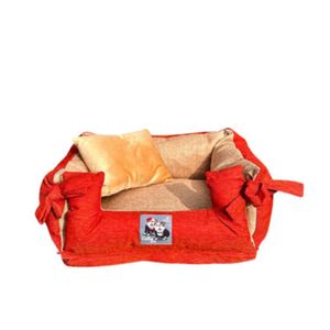 Cutito Pet Cama Premium Hipoalergénica Cotton Canvas 360 Terracota/Camel