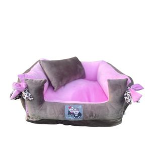 Cutito Pet Cama Premium Hipoalergénica Dutch Velvet Minky Rosa