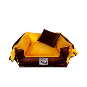 Cutito Pet Cama Premium Hipoalergénica Dutch Velvet Minky Amarillo