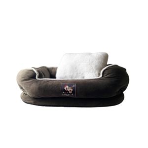 Cutito Pet Cama Premium Hipoalergénica Indeformable Dutch Velvet Gris