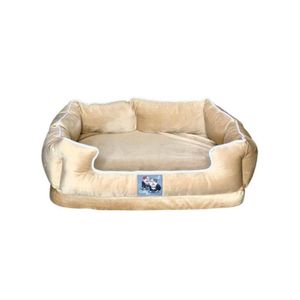 Cutito Pet Cama Premium Hipoalergénica Indeformable Dutch Velvet Beige