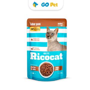 Ricocat Adulto Pavo Filetitos Pouch 85 Gr