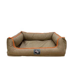 Cutito Pet Cama Premium Hipoalergénica Indeformable Cotton Canvas Beige