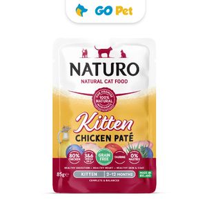 Naturo Paté de Pollo Kitten Pouch 85 Gr - Gatitos