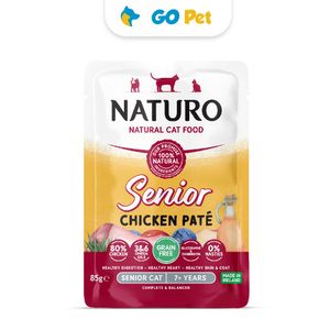 Naturo Paté de Pollo para Gato Senior Pouch 85 Gr