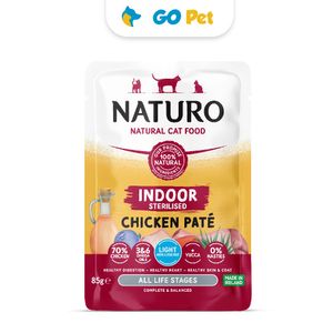 Naturo Paté de Pollo Esterilizado - Indoor Pouch 85 Gr