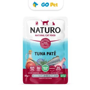 Naturo Paté de Atún para Gato Adulto Pouch 85 Gr