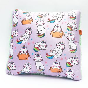 Qala Diseño Almohada Decorativa Gaticornio