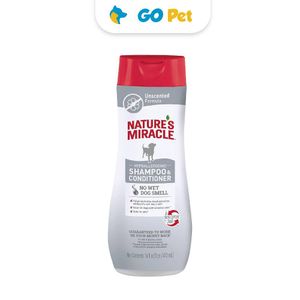 Natures Miracle Shampoo & Acondicionador Hipoalergénico 473 Ml