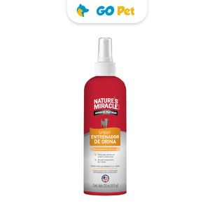 Natures Miracle Spray Entrenador de Orina para Perro 236 Ml