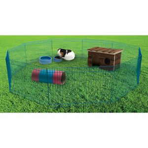 Living World Critter Play Time - Cerco de Metal Para Mascotas Pequeñas